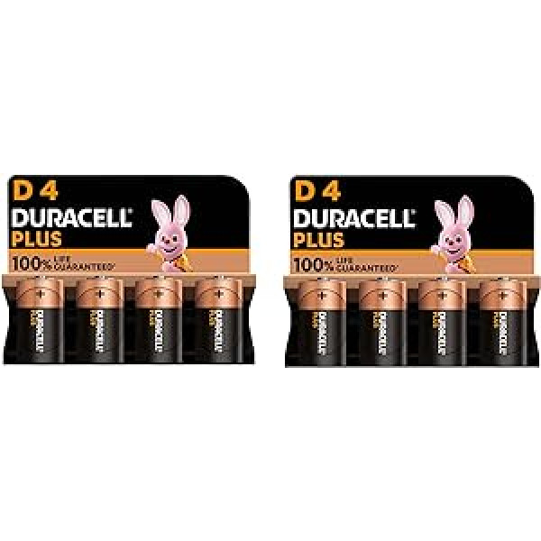 Duracell MN1300B8 akumulators 8 pak