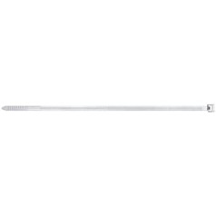 fischer Kabelbinder BN 7,6 x 450 - Hochwertige Kabelverbinder zur einfachen Bündelung von Kabeln und Rohren, caurspīdīgs - 100 Stück - Art.-Nr. 37996