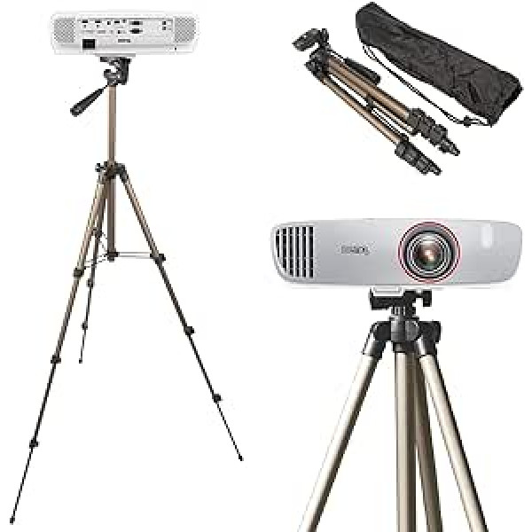 TronicXL Tripod19P projektora statīva stiprinājuma statīvs 1/4 collas, savietojams ar I, kas paredzēts Philips BenQ Asus Acer Epson Sony Panasonic WiMiUS TOUMEI Merisny QKK OTHA Android Aiptek