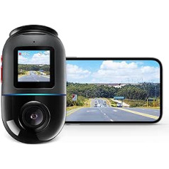 70mai Dash Cam Omni, 360° rotācija, lieliska nakts redzamība, integrēta 32 GB eMMC atmiņa, laika intervāla ierakstīšana, 24 h stāvēšanas režīms, AI kustības noteikšana, 1080P Full HD, integrēta GPS, lietotņu vadība