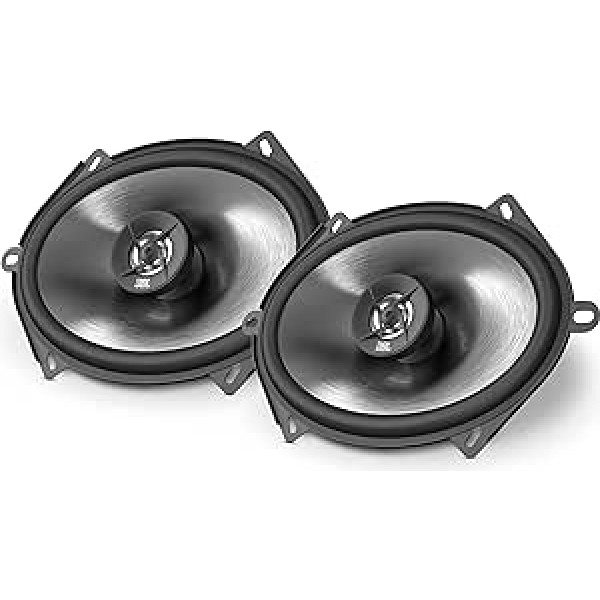 JBL Stage 8602 2 Wege Auto Lautsprecher Set von Harman Kardon — 180 vatu ovāls KFZ Autolautsprecher Boxen — groß 6 x 8 collu Zoll — 15 x 20 cm, Schwarz