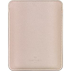 Comfyable E-Reader Sleeve Precisely Compatible for 6 Inch Kindle 2022, PU Faux Leather Protective Pouch Case, Sand