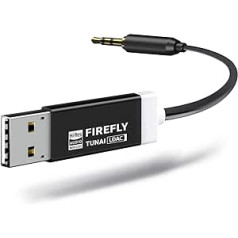 Firefly: the smallest Bluetooth receiver in the world with a 3.5 mm Aux port for clear, wireless music streaming