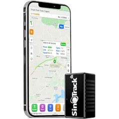 SinoTrack Car GPS Tracker, ST-903 Mini GPS Tracker, Location Tracker, Real Time Location Tracking Device, Monitor, Car Motorcycle GPS Device for Truck, Taxi, Children, Pets with Free App