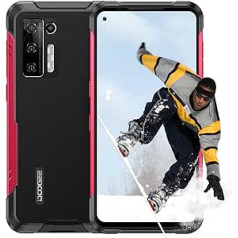 Viedtālrunis DOOGEE S97 PRO bez līguma ar lāzera tālmēri, Helio G95 8GB + 128GB, Android 11 IP68, ūdensizturīgs, robusts mobilā tālruņa 8500 mAh akumulators, 48MP četru kameru kamera, bezvadu uzlādes GPS NFC