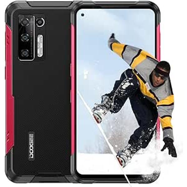 Viedtālrunis DOOGEE S97 PRO bez līguma ar lāzera tālmēri, Helio G95 8GB + 128GB, Android 11 IP68, ūdensizturīgs, robusts mobilā tālruņa 8500 mAh akumulators, 48MP četru kameru kamera, bezvadu uzlādes GPS NFC