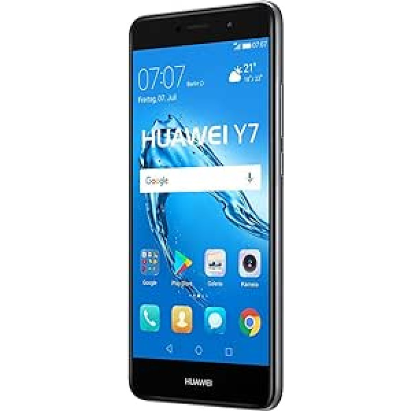 Huawei 51091RMB Y7 viedtālrunis (14 cm, 5,5 collu ekrāns, 16 GB krātuve, Android 7.0), 16 gb