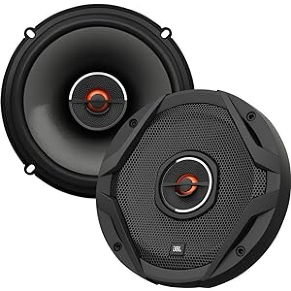 JBL, GX302 3-1/2 collas, 87 mm, 75 W, 2-virzienu automašīnas HiFi skaļrunis, 1 pāris, GX602, melns