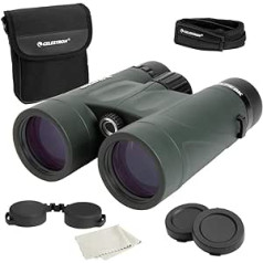 Celestron 71332-CGL Nature DX Fernglas, ar 8 x 42 Vergrößerung, ar BaK4-Prismen, 135x126x52mm, Grün