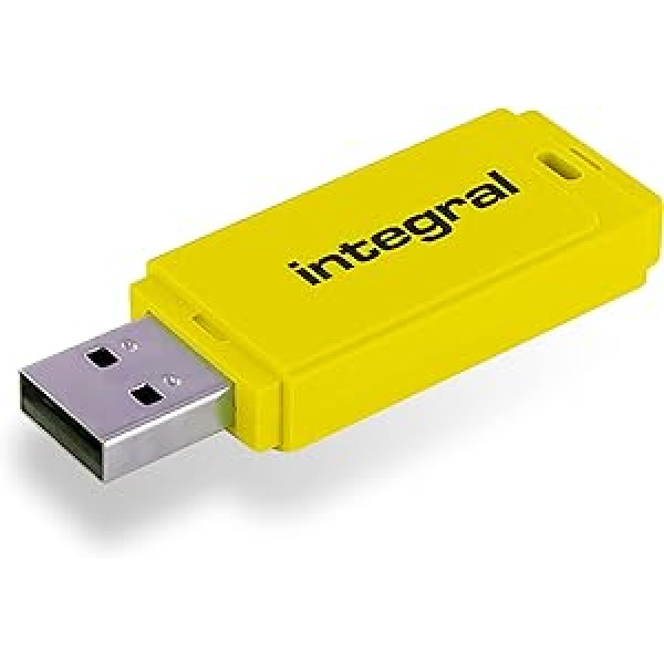 Integral Neon USB Drive gelb 128 GB