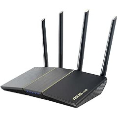 ASUS RT-AX57 AX3000 AiMesh Dual Band WiFi Router (WiFi 6, 1024-QAM, AiProtection, MU-MIMO, OFDMA, App Control).