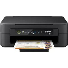 Epson Expression Home XP 2205 3-in-1 tintes daudzfunkciju krāsu printeris, DIN A4, skeneris, kopētājs, WiFi, vienas kasetnes, iespējota Amazon Dash papildināšana, melns