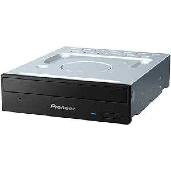 Pioneer BDR-213EBK iekšējais Blu-ray diskdzinis, augstas uzticamības iekšējais BD/DVD/CD rakstītājs ar 16x BD-R rakstīšanas ātrumu, PureRead 3+ un M-DISC atbalsts