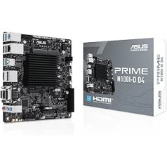 ASUS Prime N100I-D D4 Intel N100 Intel N100 Processor PCIe 3.0 USB 3.2 Gen 2 M.2 DDR4 Motherboard