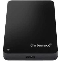 Intenso Memory Case 1 TB ārējais cietais disks (6,35 cm (2,5 collas) 5400 apgr./min, 8 MB kešatmiņa, USB 3.0) melns