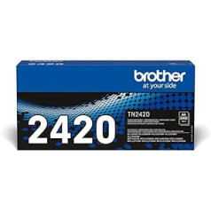 Brother TN-2420 melnā tonera kasetne (Brother HL-L2310D, HL-L2350DW, HL-L2370DN, HL-L2375DW, DCP-L2510D, DCP-L2530DW, DCP-L2550DN, MFCL2DN, MFCL23, MFCL23, MFCL20 DW, MFC-L2750DW) xl