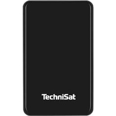 TechniSat Streamstore HDD 1 TB USB 3.1 — ārējais cietais disks (1000 GB, 2,5 collas, 5 Gbit/s, USB ports), melns