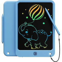 bravokids Toddler Toy for Boys Girls 3 4 5 6 7 Years Old, 10 Inch LCD Writing Board Colourful Doodle Board for Children, Drawing Tablet Drawing Pads (Blue)