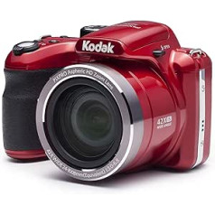 KODAK Pixpro AZ422 — digitālā tilta kamera (20 MP, 42 faku optiskā tālummaiņa, HD video, 3 collu LCD monitors)