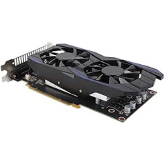 GTX550Ti Graphics Card, 6GB 192BIT GDDR5 PCI E 2.0 Gaming Graphics Card, Supports DirectX11, 3D Stereo Display, Dual Fan HDMI VGA DVI Graphics Card for Gaming PC