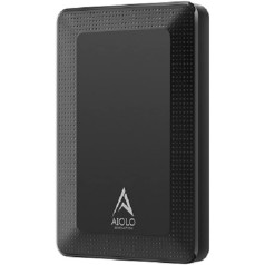 Aiolo Innovation īpaši plāns ārējais cietais disks 250 GB HDD USB 3.0 personālajam datoram, Mac, klēpjdatoram, PS4, Xbox One, Xbox 360 īpaši ātrai pārsūtīšanai