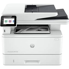 HP Laserjet Pro MFP 4102dwe daudzfunkcionāls lāzerprinteris — printeris, skeneris, kopētājs, Wi-Fi, LAN, dupleksais, gaisa drukas, ar HP+ darbam, balts