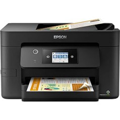 Epson WorkForce Pro WF-3820DWF 4-in-1 tintes daudzfunkcionāla ierīce (drukāšana, skenēšana, kopēšana, fakss, ADF, WiFi, Ethernet, NFC, dupleksais, vienas kasetnes, DIN A4), t.sk. 9 mēnešu ReadyPrint Flex tintes tarifs