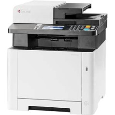 Kyocera Ecosys M5526cdw/A krāsu lāzera daudzfunkciju printeris: printeris, kopētājs, skeneris. Mobilās drukas funkcija