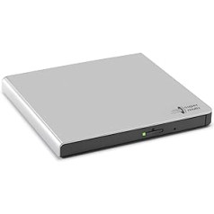 LG GP57ES Ultra Portable Slim DVD-RW - Silver