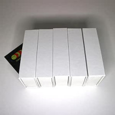 4X White Magnetic Presentation Gift Box for USB Flash Drive - Gift Box with Magnetic Flap Photography Gift