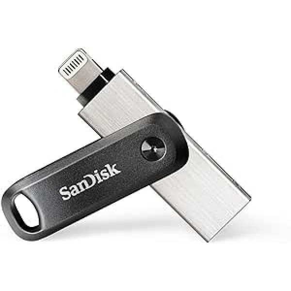 SanDisk iXpand USB zibatmiņas disks iPhone un iPad ierīcēm.