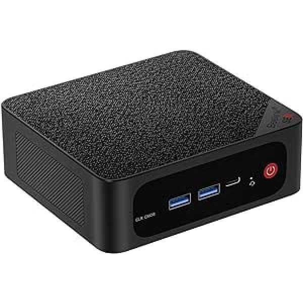 Beelink SER5 Max Mini PC, AMD Ryzen 7 5800H (8C/16T, līdz 4,4 Hz), Mini Computer 32G DDR4 RAM/500GB M.2 2280 PCIe3.0 SSD, 4K trīskāršā ekrāna displejs/WiFi 6/BT5.2