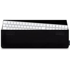 Adore June Keeb Protective Case Compatible with Magic Keyboard with Numeric Keypad - Convenient Fabric Keyboard Pocket - Black