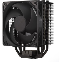 Cooler Master Hyper 212 Black Edition CPU Cooler with LGA1700 Mount, 4 Direct Contact Heat Pipes with Slats, Silencio FP120 Fan, Processor Fan with Optional Push-Pull Fan Configuration