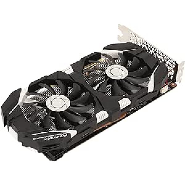 GTX1060 6 GB GDDR5 192 bitu spēļu grafikas karte, 4K HDR 8008 MHz atmiņas frekvences datora grafikas karte, GPU grafikas karte ar diviem ventilatoriem (3 GB)