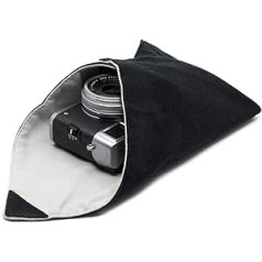 Amolith™ AML-8773 Wrapping Cloth for Camera as Protective Cover for Photography Equipment in Backpack, Bag, Bag etc. Suitable for Small DSLM/DSLR (Body) Compact Camera, Lens etc. S (30 x 30 cm)