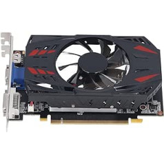 Goshyda GTX550TI spēļu grafikas karte 2GB GDDR5 128BIT 4K HDR pārnēsājama divu ventilatoru zema trokšņa līmeņa DVI VGA HDMI izvades darbvirsmas grafikas karte datorspēlēm