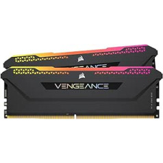 CORSAIR Vengeance RGB PRO SL DDR4 RAM Light Enhancement Kit (No Physical Memory) - Black