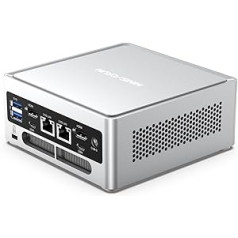 MINIS FORUM NPB6 Mini PC 32GB RAM 512GB SSD galddators Intel Core i7-13620H, 10 serdeņi un 16 pavedieni, 2x HDMI un 2x USB4 porti (8K @ 60Hz), 5x USB porti, 2x 2.5LANG RJ45