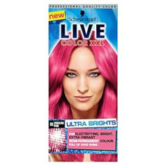 Schwarzkopf 3 x Schwarzkopf Live Color XXL Ultra Brights daļēji pastāvīga krāsa 93 šokējoši rozā