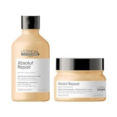 L'oréal Professionnel kopšanas komplekts bojātiem un sausiem matiem ar kvinoju, Expert Series, Absolut Repair šampūns 300 ml un maska 250 ml