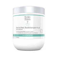 Siriderma Basic Bath Concentrate, Base Bath Ideal as Full Bath, Foot Bath and Basic Wash, Also for Neurodermatitis, Psoriasis (1,200 g)
