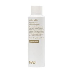 EVO water kill sausais šampūns brunete 200ml I 2-in-1 sausais šampūns, veidojošs aerosols visiem matu tipiem, brūniem matiem I Mazāki bojājumi no mazgāšanas, žāvēšana ar fēnu I vegāns, bez sulfātiem