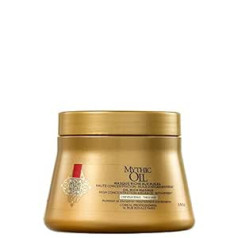 L'oréal Professionnel Paris Mythic Oil Mask Stipriem matiem, kopjoša maska spīdumam un gludumam, matu kopšana, bagātināta ar eļļu, intensīvi baro bojātus un sausus matus, 200 ml