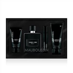 Mauboussin - Prestige 2023 Pour Lui In Black: parfumūdens 100 ml, dušas želeja 90 ml, dušas želeja 50 ml un ceļojumu izsmidzinātājs 20 ml