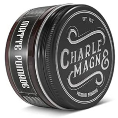 Charlemagne Premium Matte Pomade – Сильная фиксация – Элегантный аромат – Матовый эффект для волос – Матовый воск для волос для мужчин / мужчин – 100 мл – 