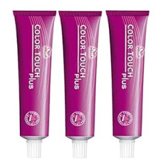 Wella Professionals Color Touch Plus 55/06 gaiši brūns intensīvs dabīgais violets 60 ml iepakojums pa 3