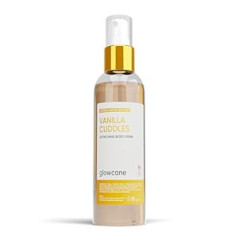 Glowcane Vanilla Cuddles Vanilla Body Spray Women Limited Edition Vanilla Fragrance Body Mist Vanilla & Warm Fragrance Gifts for Women Non-Toxic Cruelty Free & Vegan