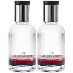 L R LR Just Sport parfimērijas ūdens vīriešiem (2 x 50 ml)