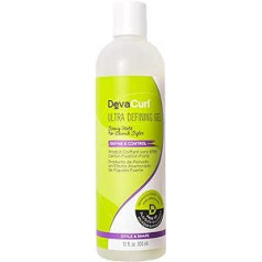 Devacurl DevaCurl Ultra Defining Hair Gel ausu aizbāžņi, 7 cm, melni (melni)